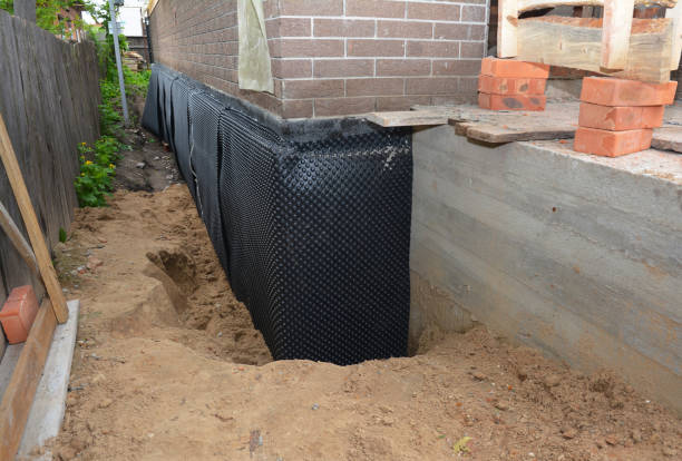 SJ Waterproofing Pros technician performing targeted Crawl Space Encapsulation assessment in Clifton, VA